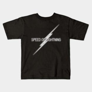 09 - Speed Of Lightning Kids T-Shirt